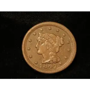 Large Cents - Braided Hair Cent (1839-1857)