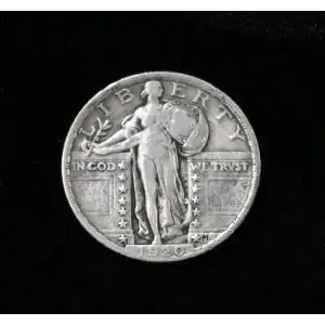 Quarter Dollars---Standing Liberty