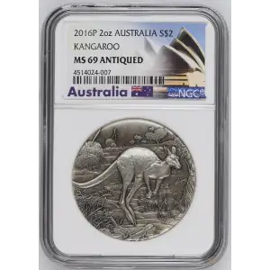 2016P 2oz Kangaroo