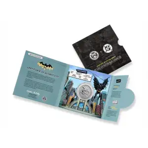 2025 United States Mint DC Batman Comic Art 1 oz .999 Fine Silver Medal w/ OGP  (3)
