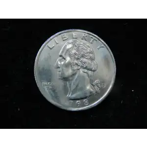 Quarter Dollars-Washington --Clad Coinage 1965-Present -Copper-Nickel- 0.25 Dollar
