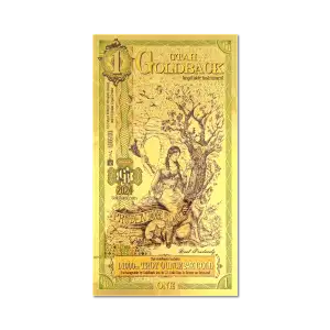 1 Goldback 1/1000th oz Aurum Gold Note (24k) [DUPLICATE for #558026]