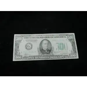 $500 1934  High Denomination Notes 2201-G