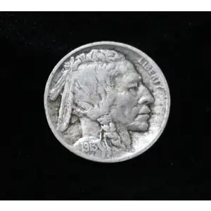 Nickel Five Cent Pieces-Indian Head or Buffalo
