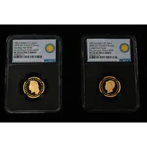 2019 Smithsonian Institution Flowing & Coiled Hair Gold Coin - NGC PF70 Ultra Cameo