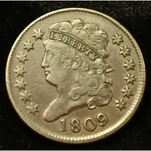 Half Cents -Classic Head 1809-36 -Copper