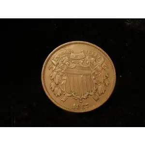 Two cent pieces-Two cent pieces 1864-73 -Copper