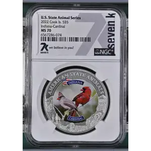 2022 Indiana - Cardinal U.S. State Animal Series (2)