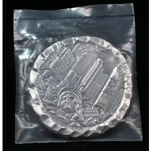 Reckless Metals Death Chaos & Pursuit 2 oz 999 Silver Studio Round Mintage 12/75