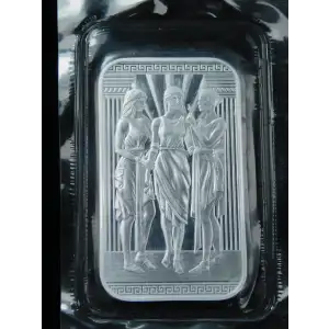 The Royal Mint Three Graces 1 oz .999 Silver Bar - SEALED  (3)