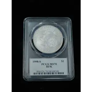 Modern Commemoratives --- Robert F. Kennedy 1998 -Silver- 1 Dollar