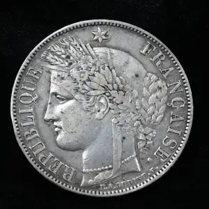 FRANCE Silver 5 FRANCS