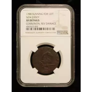 Post Colonial Issues -New Jersey-Coppers