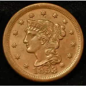 Large Cents - Braided Hair Cent (1839-1857)