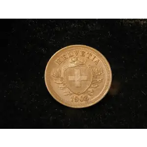 SWITZERLAND Bronze RAPPEN