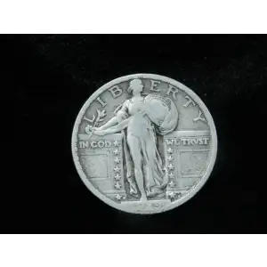 Quarter Dollars---Standing Liberty