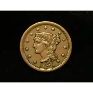 Large Cents - Braided Hair Cent (1839-1857) (2)