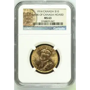 1914 BANK OF CANADA HOARD