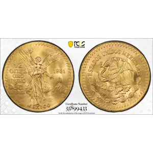 1981-Mo 1/2 oz Libertad Au