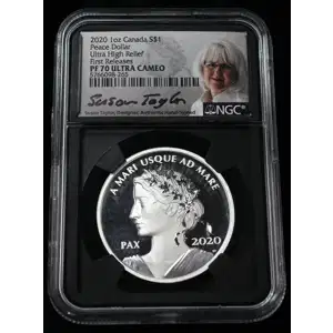 2020 CANADA Silver DOLLAR NGC PF-70 KM#883a