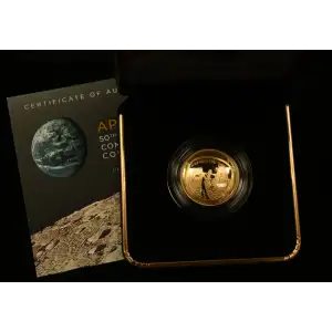 2019-W $5 Apollo Commemorative Gold Coin  (5)