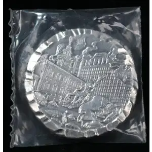 Reckless Metals Freedoms Last Ring 2 oz 999 Silver Studio Round Mintage 12/75