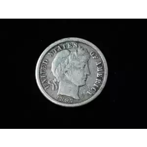 Dimes---Barber or Liberty Head 1892-1916 -Silver- 1 Dime