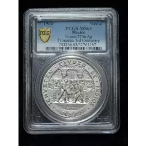 1960 Medal Grove-770a Ag Tehuacan 3rd Centenary (3)