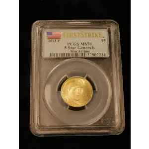 2013-P $5 5 Star Generals MacArthur - First Strike (2)
