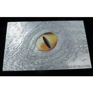 World of Dragons Silver & Copper Set 6x 1 oz .999 Fine Silver - 6x 1 oz. .999 Copper