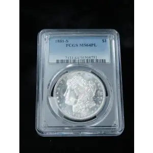 1881-S $1, PL