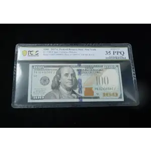 $100 2013  Small Size $100 Federal Reserve Notes 2188-B