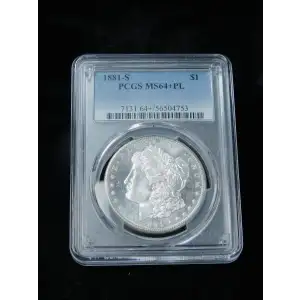 1881-S $1, PL (2)