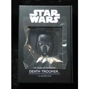 2022 $2 Niue The Faces of the Empire Death Trooper  1 oz 999 Silver in OGP