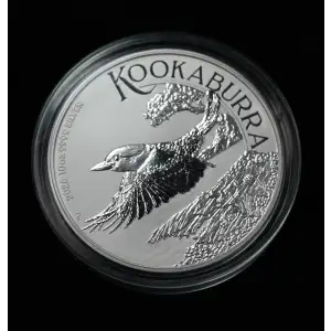 2026 $10 Australia Kookaburra 10 oz .9999 Fine Silver Coin in Capsule  (2)