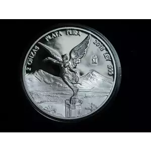 2018 Proof Mexico Libertad 2 oz .999 Silver (3)