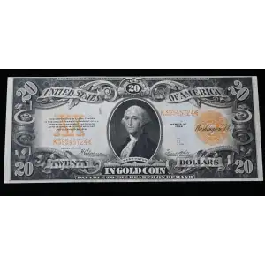 $20 1922 Gold Gold Certificates 1187