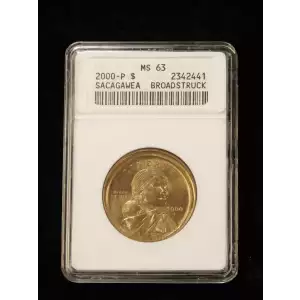 Sacagawea 2000-2017 - Brass Dollar