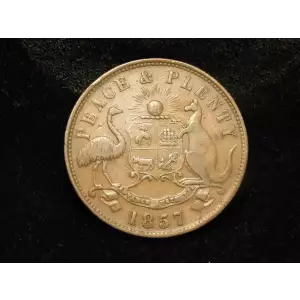 Post Colonial Issues -Private Tokens after Confederation--North American Tokens -copper- 1 Token