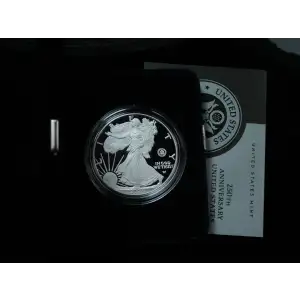 2025 $1 Proof American Silver Eagle - Army Privy - 250th Anniversary Box w/ COA (3)