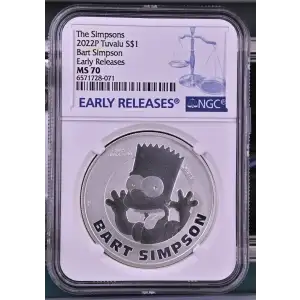 2022P Bart Simpson Early Releases The Simpsons
