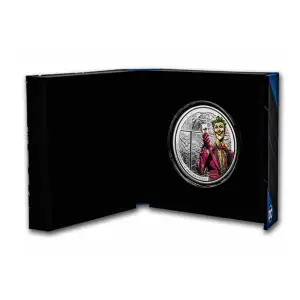 2023 DC 'The Joker' 3 oz .999 Fine Silver Coin (2)