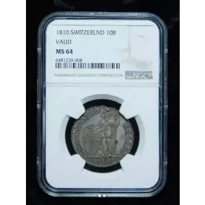 SWITZERLAND Silver 10 BATZEN