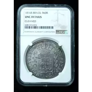 Brazil Silver 960 REIS