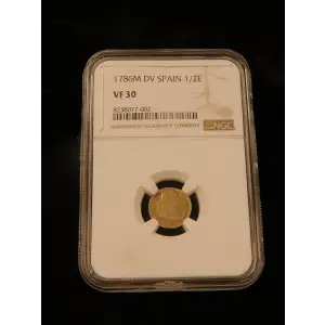 SPAIN Gold 1/2 ESCUDO