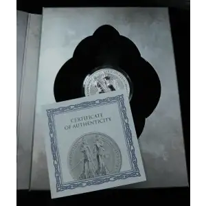 The Allegories Polonia & Germania 2 oz .9999 Fine Silver in Box w/ COA (3)