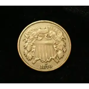 Two cent pieces-Two cent pieces 1864-73 -Copper