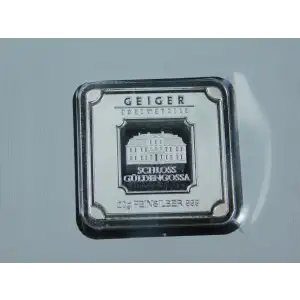 Geiger Edelmetalle Premium 20g .999 Fine Silver Bar in Assay Case  (3)