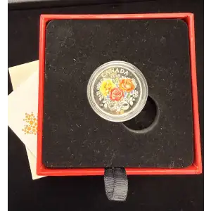 2019 $3 Canada Celebration of Love .999 Silver Coin w/ Box & COA (3)