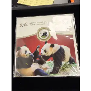 2018 $8 Canada Colorized 1/4 oz .9999 Silver Friendship Coin w/ OGP  (2)